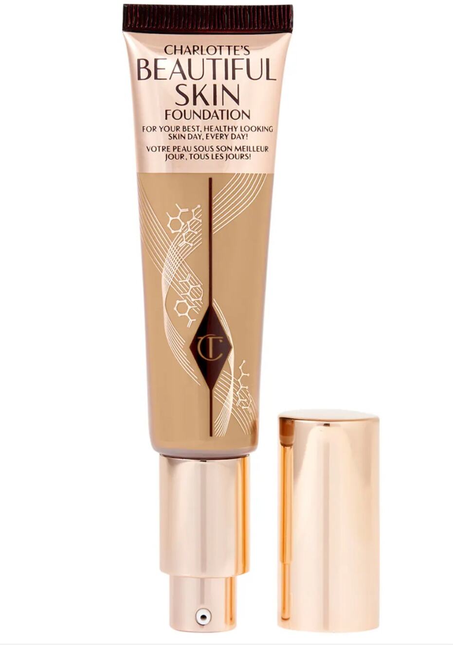 Charlotte Tilbury Beautiful Skin Medium Coverage Liquid Foundation #8 Neutral